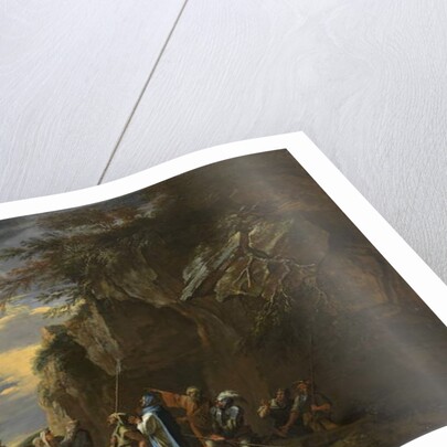 Polycrates' Crucifixion, c.1664 by Salvator Rosa