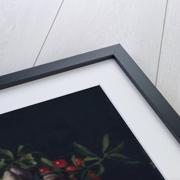 Still life with a basket of fruit and a bunch of asparagus, 1630 by Louise Moillon