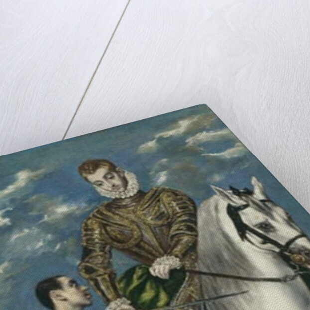 Saint Martin and the Beggar, 1597-1600 by El (1541-1614) Greco