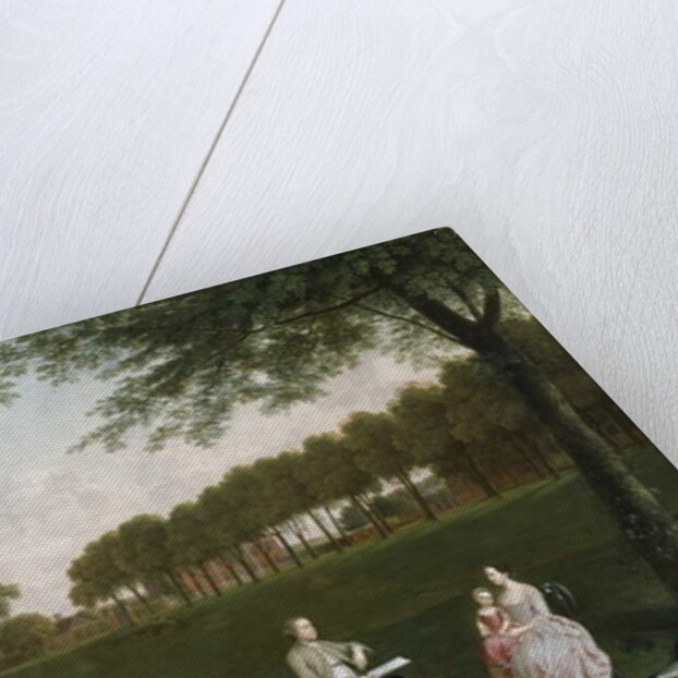 Sir John Shaw and his Family in the Park at Eltham Lodge, Kent, 1761 by Arthur Devis