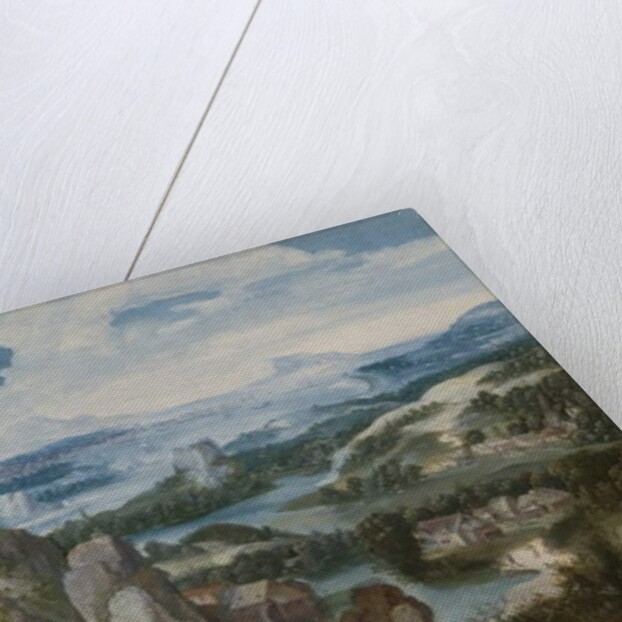 Landscape with the Penitent Saint Jerome, 1530-40 by School Antwerp