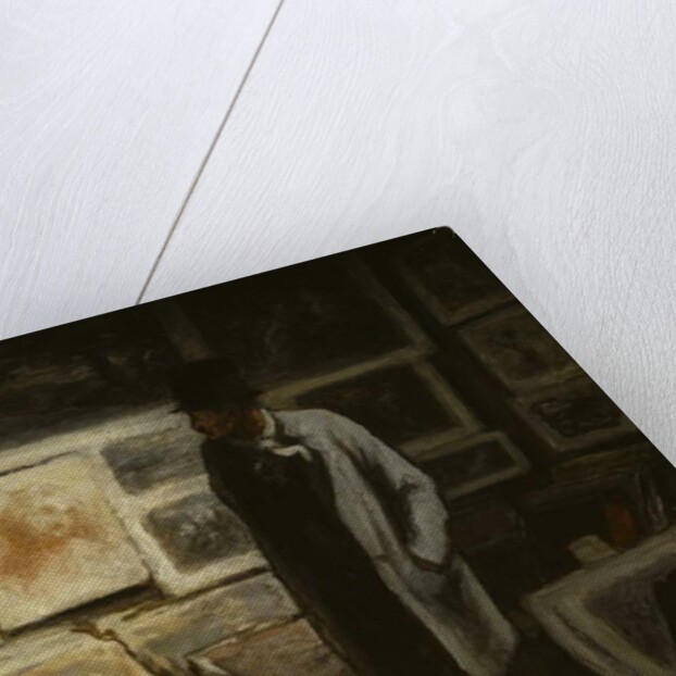 The Print Collector, c.1857-63 by Honore Daumier