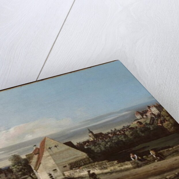 View of Pirna with the Fortress of Sonnenstein, 1755-65 by Bernardo Bellotto