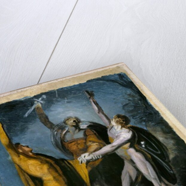 Sketch for Oath on the Rütli, Female Figure, 1779-81, 1785-90 by Henry (1741-1825) Fuseli