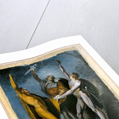 Sketch for Oath on the Rütli, Female Figure, 1779-81, 1785-90 by Henry (1741-1825) Fuseli
