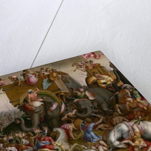 The Battle of Zama, after 1567 by Cornelis (after) Cort