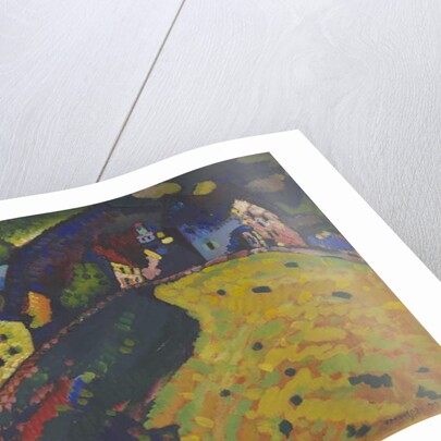 Houses at Murnau, 1909 by Wassily Kandinsky