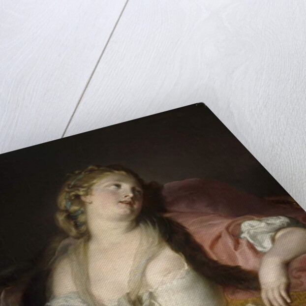 Lady Reading the Letters of Heloise and Abelard, c.1780 by Bernard d' Agescy