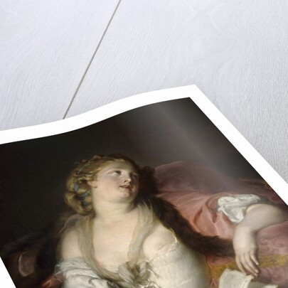 Lady Reading the Letters of Heloise and Abelard, c.1780 by Bernard d' Agescy