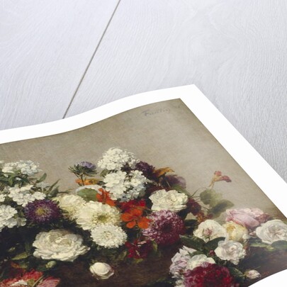 Still Life with Flowers, 1881 by Ignace Henri Jean Fantin-Latour