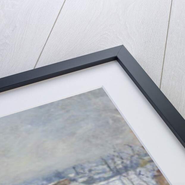 Rabbit Warren at Pontoise, Snow, 1879 by Camille Pissarro