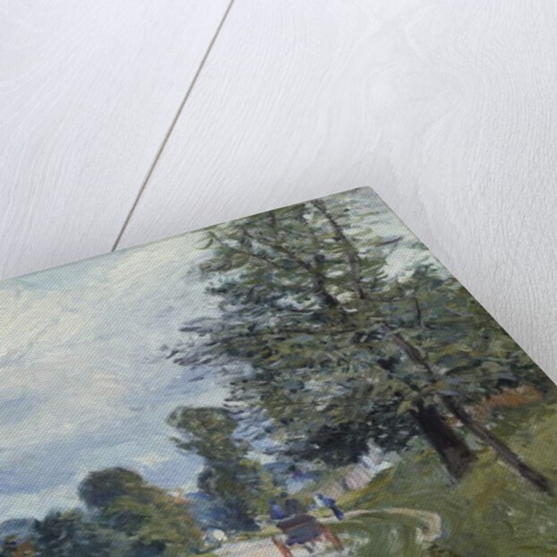 A Turn in the Road, 1873 by Alfred Sisley