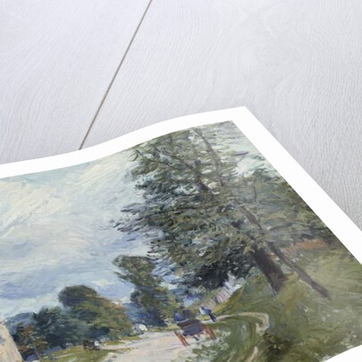 A Turn in the Road, 1873 by Alfred Sisley