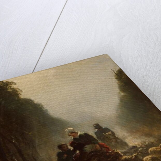 The Road to Market, 185859 by Constant-Emile Troyon