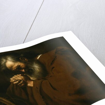 Heraclitus, the Weeping Philosopher, c.1630 by Spanish School