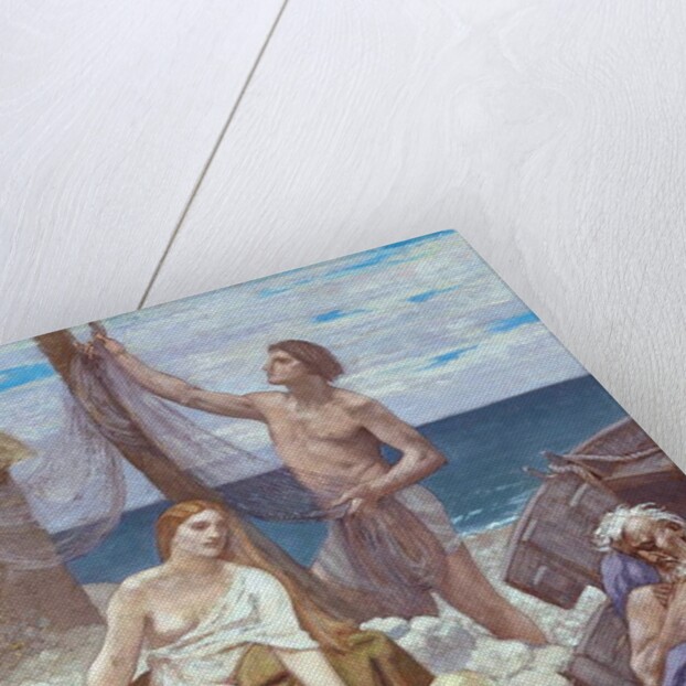 The Fisherman's Family, 1887 by Pierre Puvis de Chavannes