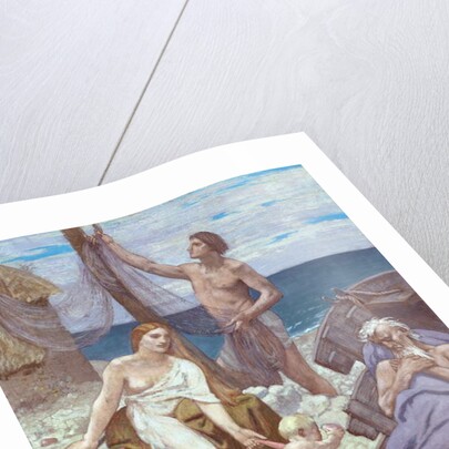 The Fisherman's Family, 1887 by Pierre Puvis de Chavannes