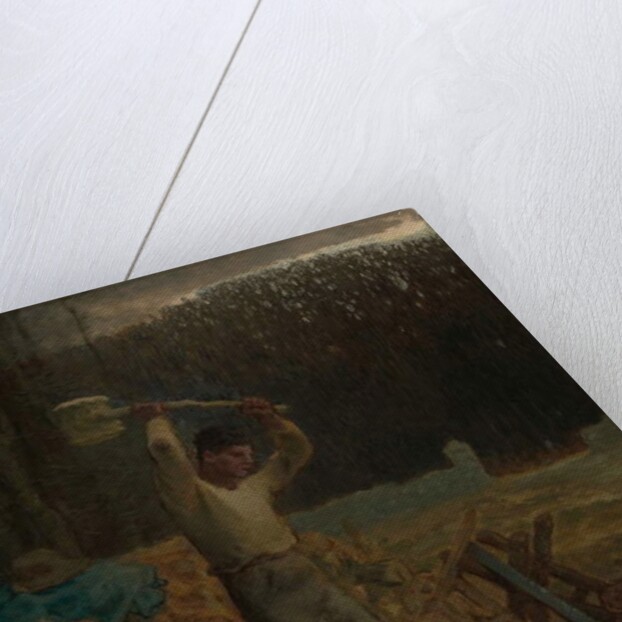 The Woodchopper, 1858-66 by Jean-Francois Millet