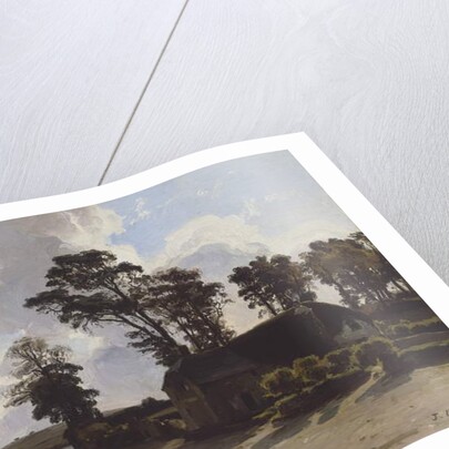 The Estuary Farm, 1830-35 by Jules Dupre