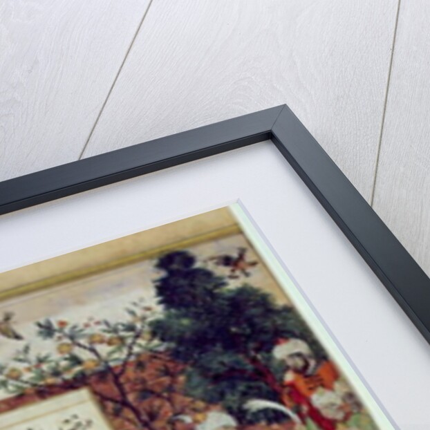 Emperor Babur surveying the establishment of a Garden in Kabul, c.1600 by J. Dorman