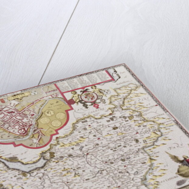 The Countye Palatine of Chester by John Speed