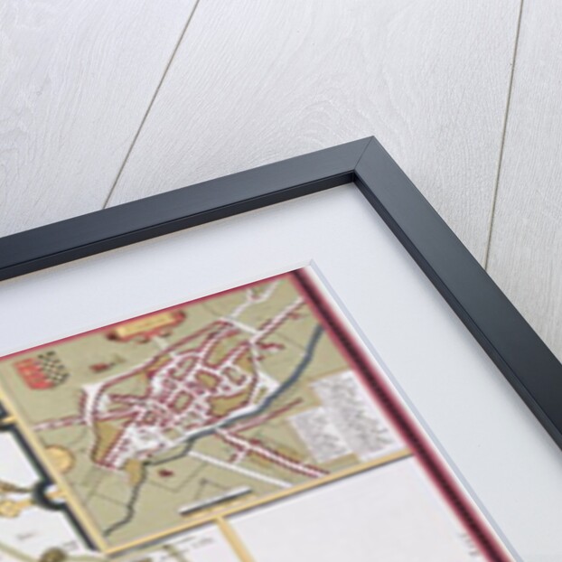 Rutlandshire with Oukham and Stanford by John Speed