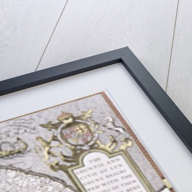 The Countie and Citie of Lyncolne by John Speed