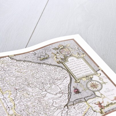 The Countie and Citie of Lyncolne by John Speed