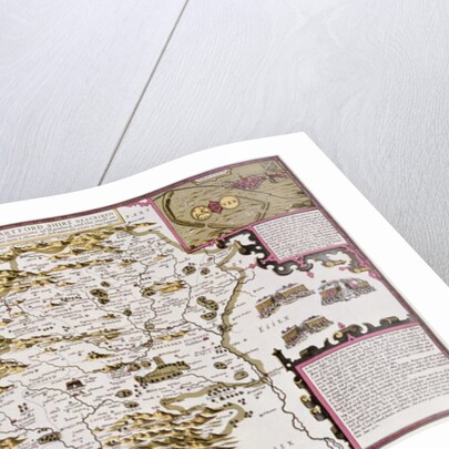 Hartfordshire and the situation of Hartford by John Speed