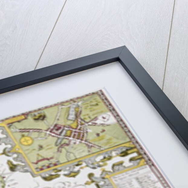 Stafford County and Town by John Speed