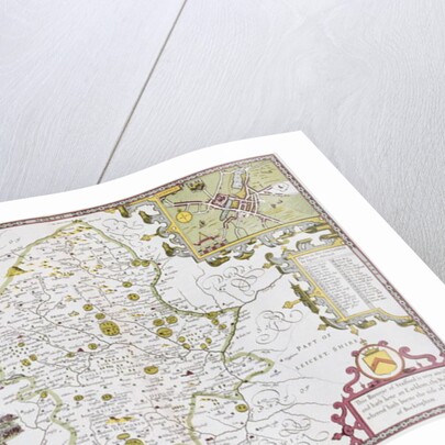 Stafford County and Town by John Speed