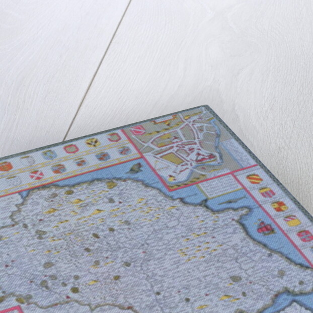 The North and East Ridings of Yorkshire by John Speed