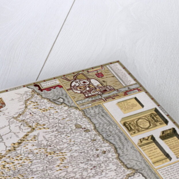 Northumberland by John Speed