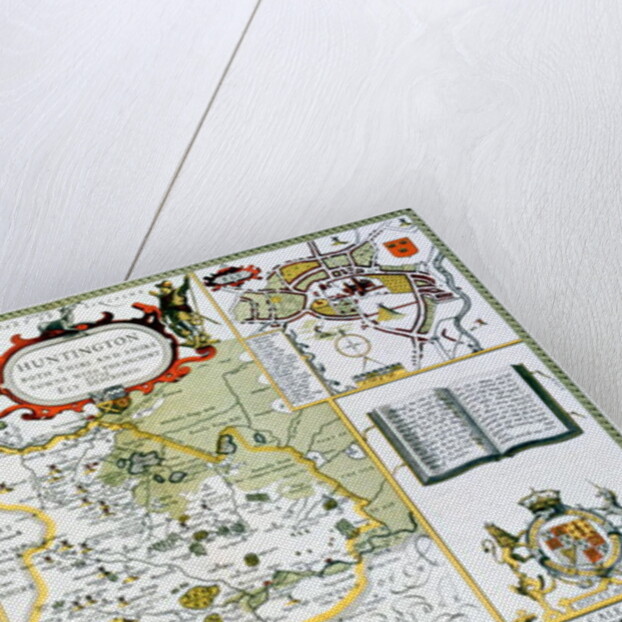 Huntington by John Speed