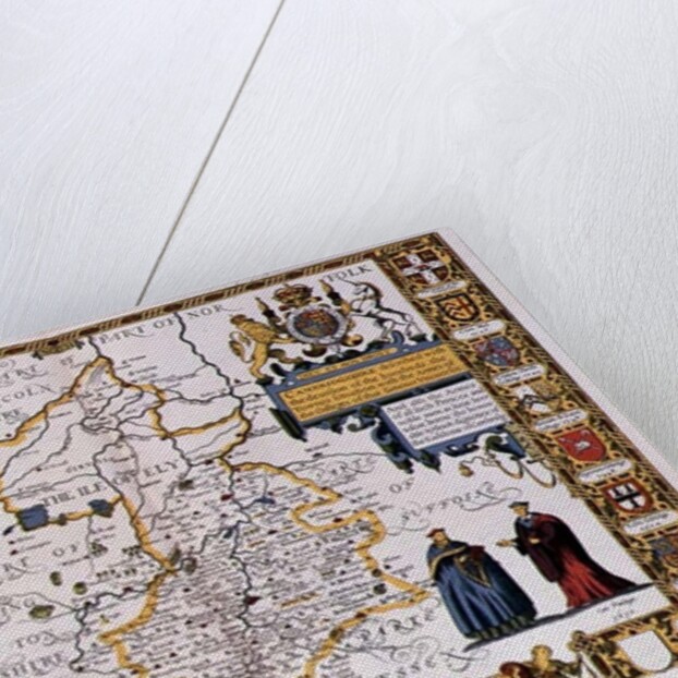 Cambridgeshire by John Speed