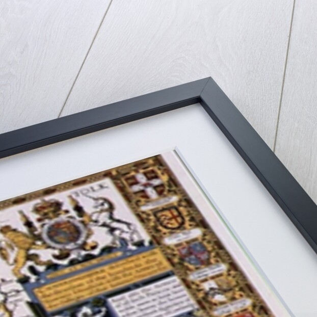 Cambridgeshire by John Speed