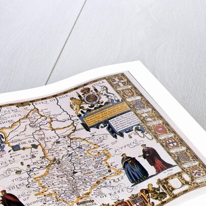 Cambridgeshire by John Speed