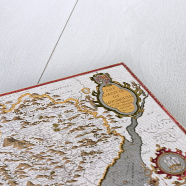 The Countye of Monmouth by John Speed