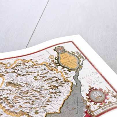 The Countye of Monmouth by John Speed