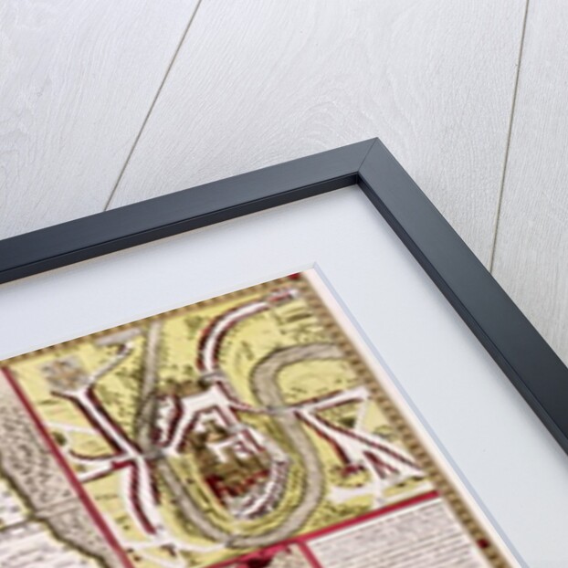 The Bishoprick and City of Durham by John Speed