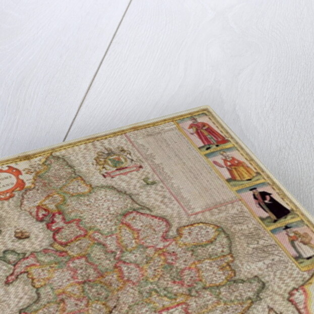 The Kingdome of England by John Speed