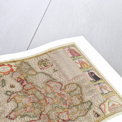 The Kingdome of England by John Speed