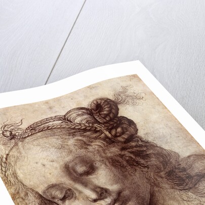 Woman Looking Down by Andrea del Verrocchio