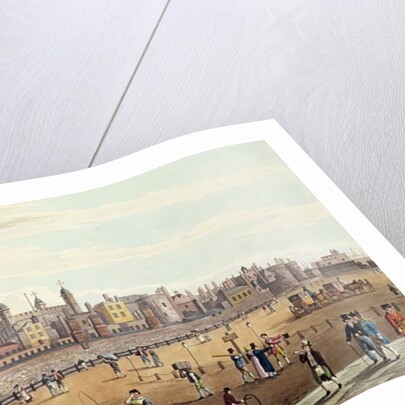 View of the Tower of London and the Mint, pub. by Colnaghi & Co, 1821 by Robert the Elder & Younger Havell