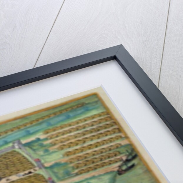 Map of Moscow by Joris Hoefnagel