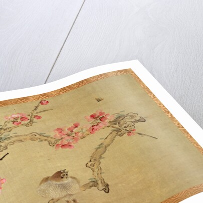 Tree blossom and bird, 1851 by Tsubaki Chinzan