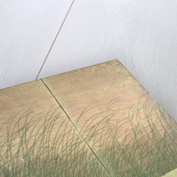 Hares and autumn grasses, c.1700 by Japanese School