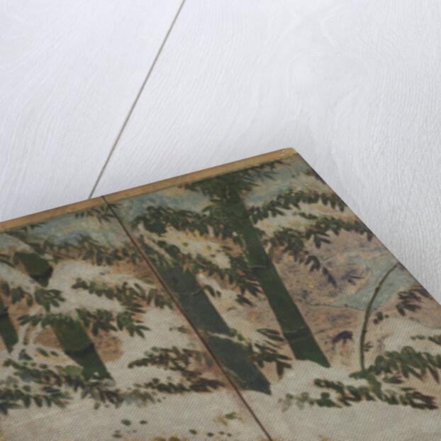 Plants of winter, c.1550, by School Japanese