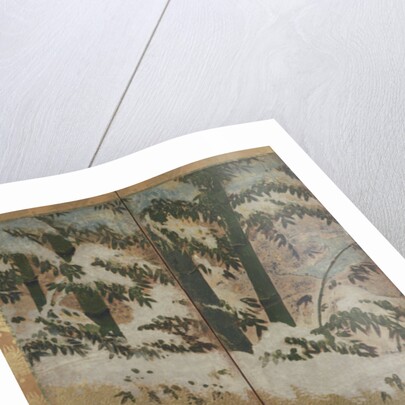 Plants of winter, c.1550, by School Japanese