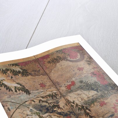 Plants of autumn and winter, c.1550, by School Japanese